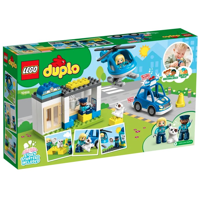 Lego Duplo Policejn Stanice A Vrtuln K Softcom Group S R O