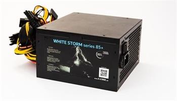 1stCOOL zdroj ATX 350W WHITE STORM 350, APFC, 85+