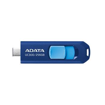 ADATA Flash Disk 256GB UC300, USB-C 3.2, modrá
