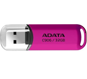 ADATA Flash Disk 32GB C906, USB 2.0, růžová
