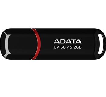 ADATA Flash Disk 512GB UV150, USB 3.2, černá