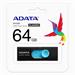 ADATA Flash Disk 64GB UV220, USB 2.0 Dash Drive
