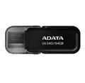 ADATA Flash Disk 64GB UV240, USB 2.0 Dash Drive, černá