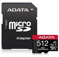 ADATA MicroSDXC karta 512GB High Endurance UHS-I C10 V30 A2 (R:100/W:85 MB/s) + SD adaptér