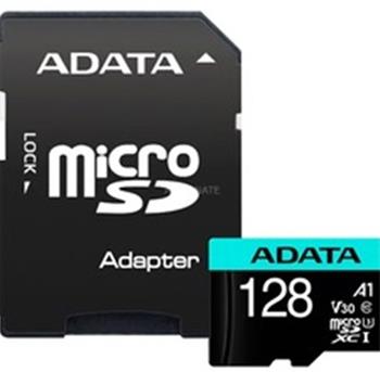 Adata V30S/micro SDXC/128GB/100MBps/UHS-I U3 / Class 10/+ Adaptér