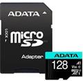 Adata V30S/micro SDXC/128GB/100MBps/UHS-I U3 / Class 10/+ Adaptér