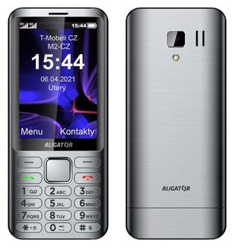 ALIGATOR D950 Dual sim stříbrný