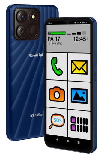 ALIGATOR S6600 SENIOR modrý