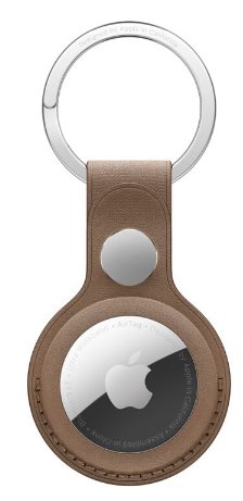 Apple FineWoven klíčenka na AirTag, kouřová