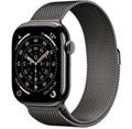 Apple Watch Series 11 Cellular (46mm) Břidlicově šedý titan s břidlicově šedým milánským tahem M/L