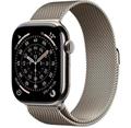 Apple Watch Series 11 Cellular (46mm) Přírodní titan s přírodním milánským tahem S/M