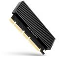 AXAGON PCEM2-XS, PCIe x16 - M.2 NVMe M-key slot adaptér, kryt s chladičem pro pasivní chlazení