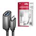 AXAGON RUCM-AFA kabelová redukce USB-C (M) <-> USB-A (F), USB 3.2 Gen 1, 20cm