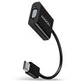 AXAGON RVH-VGAN, HDMI -> VGA redukce / adaptér, FullHD, audio výstup, micro USB nap. konektor