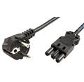 BACHMANN Kabel síťový, CEE 7/7(M) - GST18(F), 5m, černý