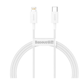Baseus datový kabel Superior USB-C/Lightning 1m 20W bílý