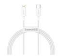 Baseus datový kabel Superior USB-C/Lightning 1m 20W bílý