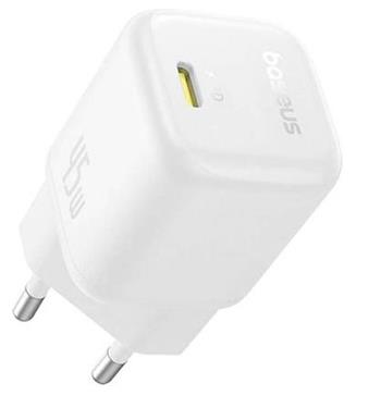 Baseus Rychlonabíječka do sítě PicoGo GaN 45W USB-C PD bílá