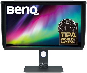 BENQ 32" LED SW321C/ IPS panel/ 3840x2160/ 1000:1/ 5ms/ 2x HDMI/ DP/ USB/ USB-C/ čtečka karet/ černý