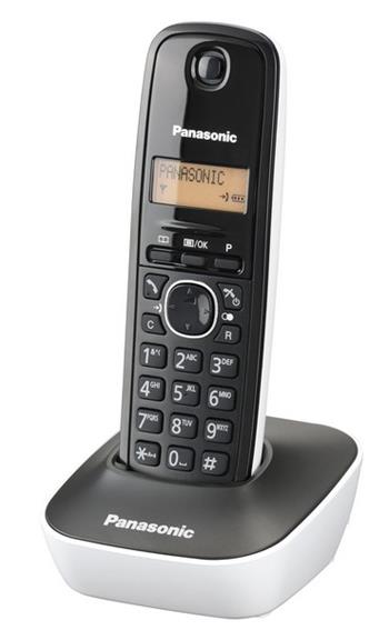 Bezdrátový tel. Panasonic KX-TG1611FXW bílý