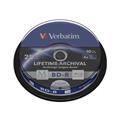 Blu-ray BD-R M-Disc Verbatim 25GB 4x Printable, 10-cake