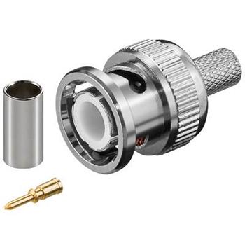 BNC konektor, 75 Ohm, crimp, RG59 (M)