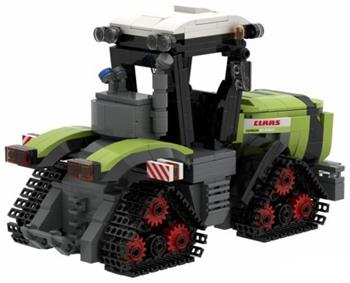 Brixies Plus - Claas Xerion 12.650 TT - pásový traktor