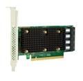 Broadcom LSI HBA 9405W-16i, 12Gb/s, NVMe 4-port/ SAS/SATA 16-port int, PCI-E 3.1 x16, konektor 4x Mini-SAS HD SFF-8643
