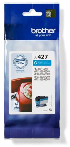 Brother LC-427C azurová náplň