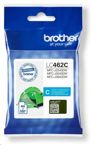 Brother LC-462C azurová náplň