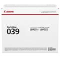 Canon Cartridge 039, toner