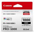 Canon cartridge PFI-1000MBK Matte Black Ink Tank