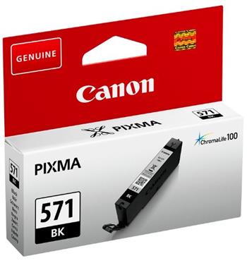 Canon inkoustová náplň CLI-571Bk black