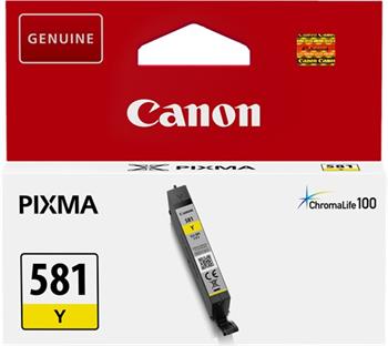 Canon inkoustová náplň CLI-581Y yellow