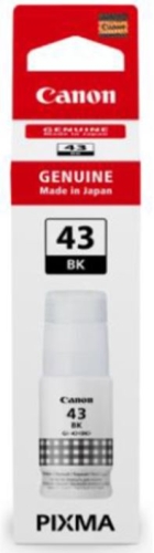 Canon inkoustová náplň GI-43 BK černá