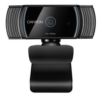 CANYON webkamera 1080P full HD 2.0Mega auto focus, USB2.0 , otočná 360°, vestavěný mikrofon