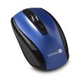 CONNECT IT Bezdrátová optická myš (+ 2x AAA baterie zdarma), modrá