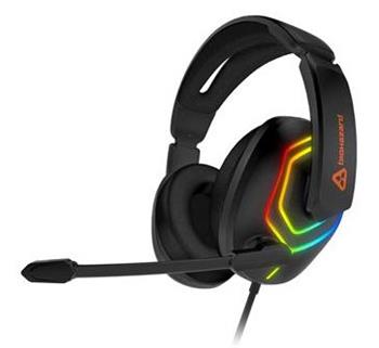 CONNECT IT BIOHAZARD Blaze herní sluchátka s mikrofonem, 1xJack+USB, ČERNÁ