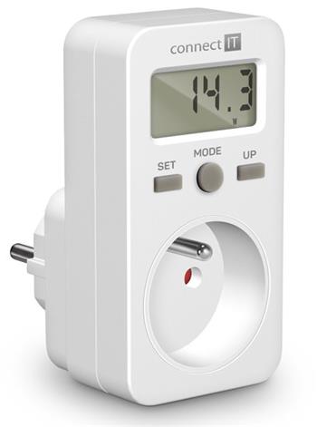 CONNECT IT CES-2010-WH PowerMeter digitální měřič spotřeby el. energie