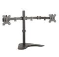CONNECT IT TwinArm stolní držák na 2 monitory, s podstavcem, ČERNÝ