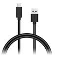 CONNECT IT Wirez USB-C (Type C) -> USB-A, USB 3.1 Gen 1, černý, 2 m