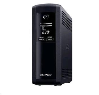 CyberPower Value Pro serie GreenPower UPS 1200VA / 720W, české zásuvky