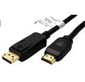DisplayPort - HDMI kabel, DP(M) -> HDMI M, 4K@60Hz, 5m