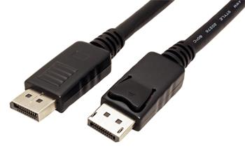 DisplayPort kabel v.1.2 (HBR2, 4K@60Hz), DP(M) - DP(M), 3m