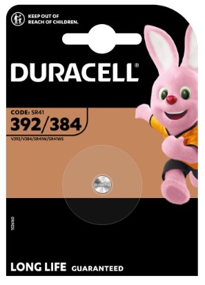 DURACELL - baterie 392/384/SR41 1 ks