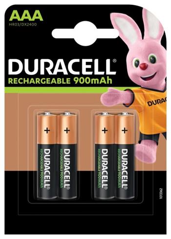 DURACELL - Nabíjecí AAA 900mAh 4 ks