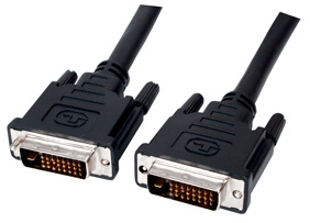 DVI kabel, DVI-D dual link, M-M, 3m