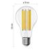 Emos LED žárovka Filament A70 / E27 / 18 W (150 W) / 2452 lm / neutrální bílá