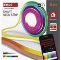 Emos ZPW513I GoSmart ohebný LED pásek NEON bílý, 5 m, 33 W, RGBIC stmívatelný, WiFi