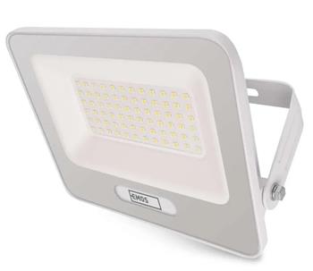 Emos ZS2244W LED reflektor GLARO 50W, bílý, IP65, 5000 lm, neutrální bílá
